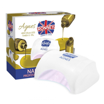 RONNEY AGNES Profesjonalna lampa do paznocki LED 48W (GY-LED-032) - BIAŁA    B@Q super!